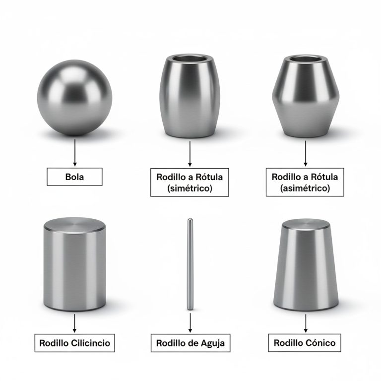 Tipos de elementos rodantes